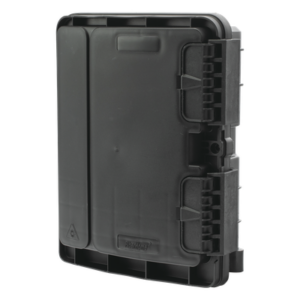 FIBERHOME FDP-420A-16 – Cierre de Empalme de Fibra Óptica / 20 Fusiones / 16 Acopladores SC/APC / IP65 / 16 Salidas Drop / 4 Puertos Distribución 5-16 mm