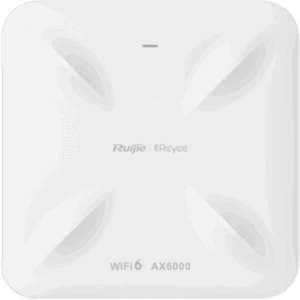 RUIJIE RG-RAP2260(H) – Punto de Acceso Mesh / Wi-Fi 6 AX6000 / Doble Puerto 2.5G / 5.9 Gbps / 512 Clientes / 4x4 MU-MIMO / Interior en Techo