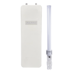 ALTAI TECHNOLOGIES KIT-C1XN+O – Kit WiFi Omnidireccional / 2.4 GHz / 300 Mbps / 300 m (984 ft) / 10 dBi / 128 Dispositivos / MIMO 2x2 / Cloud