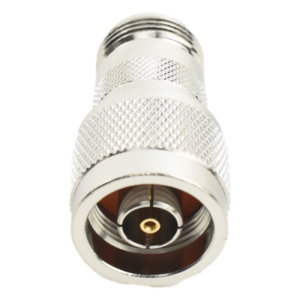 RF INDUSTRIES,LTD RP-1016 – Adaptador en Línea, de Conector N Macho Inverso a N Hembra, Níquel/ Oro/ Teflón.