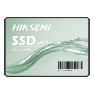 HIKSEMI by HIKVISION HS-SSD-WAVE(S)/4096G – Unidad de Estado Sólido / 4 TB / SATA III 6 Gb/s / 2.5" / Lectura 510 MB/s / Escritura 460 MB/s / 3D NAND / 0°C a 70°C