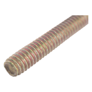 CHAROFIL CH-VR-6-3000TR – Varilla Roscada / 1/4" (6.3 mm) / 3000 mm (9.84 ft) / Acabado Tropicalizado Níquel-Cromo / Resistencia a Corrosión / Ambientes Salinos y Húmedos