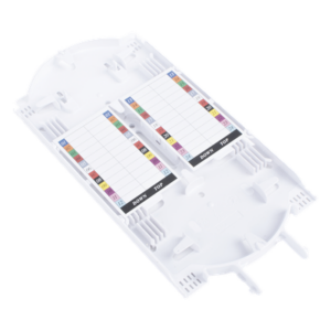 FIBERHOME FOST-220J-A104 – Charola de Empalme para Fibra Óptica / 24 Empalmes por Fusión / Capacidad 144 Núcleos / IP68 / -40°C a +65°C / Φ220x480 mm