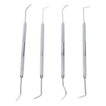 EPCOM POWERLINE EPZZ04 – Juego de herramientas para soldadura / 4 piezas / Ganchos recto, diagonal, curvo y encorvado / Diseño ergonómico