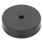 SYSCOM TOWERS CI-1-38 – Inserto de Caucho para Placa Pasamuro / 4 in / 1 Orificio 3/8 in / EPDM Resistente a Intemperie / Grosor 25.4 mm (1 in) / Diámetro Exterior 85 mm (3.34 in)