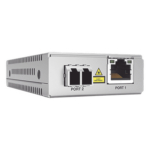 ALLIED TELESIS AT-MMC2000LX/LC-960 – Convertidor de medios / 10/100/1000T a 1000LX-LC / Monomodo 1310nm / 20 km / TAA Federal / Smart MissingLink