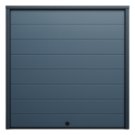 ACCESSPRO APDOOR-168L – Puerta de Garage / Estilo Americano / 16×8 pies (4.9×2.4 m) / Aislada / Acabado Deluxe / Color Gris / Línea Central