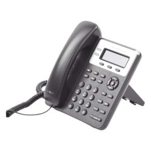 GRANDSTREAM GXP-1620 – Teléfono IP / 2 Líneas SIP / Audio HD / LCD 132x48 Retroiluminada / Dual Ethernet 10/100 Mbps / Conferencia 3 Vías / 3 Teclas XML Programables