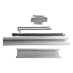 ACCESSPRO ACCESS-EXT-RAILC – Extensión de Riel Tipo C / 1 m (3.3 ft) / Capacidad 100 kg / Acero Estructural / Sistema AccessRailC3