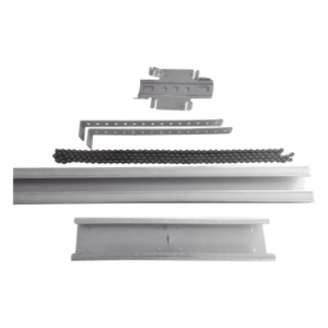 ACCESSPRO ACCESS-EXT-RAILC – Extensión de Riel Tipo C / 1 m (3.3 ft) / Capacidad 100 kg / Acero Estructural / Sistema AccessRailC3