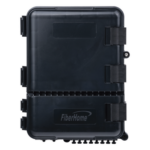 FIBERHOME FDP-440A – Caja de Distribución de Fibra Óptica / 24 Empalmes / 8 Acopladores SC/APC Simplex / IP55 Exterior / Montaje en Poste