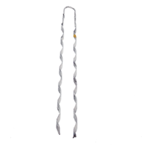 PLP DELT-003 – Remate Preformado para Fibra Óptica ADSS / Span 100 m (328 ft) / 200 m (656.2 ft) / Diámetro Φ 11.1 - 12 mm / Tensión 5.2 kN / Acero Galvanizado