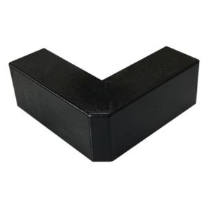THORSMAN TMK-1720-EE-N – Esquinero Exterior / PVC Autoxtinguible / Negro / Para Canaleta TMK-1720-N-CC