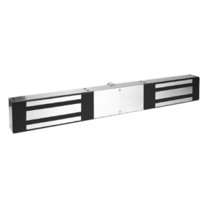 SECURITRON-ASSA ABLOY DM62B – Chapa Magnética Doble / 1200 lbs (544 kg) / Libre de Magnetismo Residual / Sensor BONDSTAT / Intemperie / Acero Inoxidable
