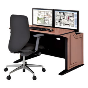 Winsted SYS-B4302 – Estación de Monitoreo Ergonómica / 48" (1.2 m) / Diseño Modular / Poste Triple Altura / Gestión de Cables