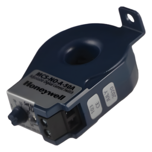 HONEYWELL BMS MCS-NO-A-50A – Interruptor de corriente / Núcleo micro-sólido ajustable / 0.75-50 A / Salida N.A. / Detección de fallas en motores y ventiladores