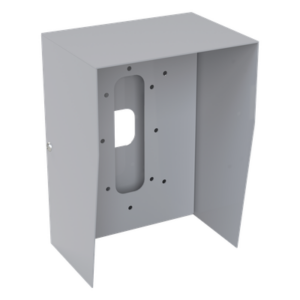 EPCOM INDUSTRIAL BASEINT – Cubierta Protectora Industrial / Acero Calibre 18 / Pintura Electrostática Gris / 1.38 kg / Montaje en Poste Tubular