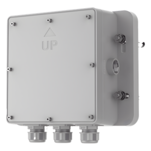 HIKVISION DS-4680ZJ-GP – Caja de Conexiones para Exterior / IP66 / Polímero Anticorrosión / Salida de Tubo 3/4 Integrada / 260 x 237 x 90 mm