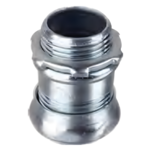 PRECISION PST-ES-601S – Conector de Compresión / Acero Galvanizado / 1/2" (13 mm) / Pared Delgada / UL Listed