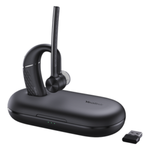 YEALINK BH71-PRO-USB-C/A – Auricular Bluetooth Empresarial / Cancelación de Ruido con 4 Micrófonos / Autonomía 30 h con Estuche / Bluetooth 5.0 / USB-A/C / Audio HD con Formación de Haz