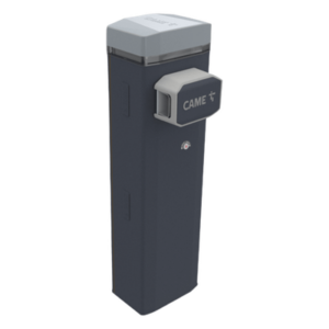 CAME 803BB-0200 – Barrera vehicular / Carriles hasta 4 m (13.1 ft) / 5400 ciclos diarios / Tiempo apertura 2-6 s / Motor 24 VCC / IP54 / 120 VCA / 56 kg