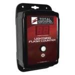 TOTAL GROUND TG-CDA – Contador de Descargas Atmosféricas / Detección Electrónica de Impactos / Instalación a 2 m (6.6 ft) / Cumplimiento Normativo UNE 21.186 y NFC 17.102