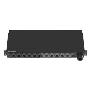 PANDUIT P12B47M – PDU Básico para Rack / 12 Contactos C13 / NEMA L6-30P / 30A 208Vca / Horizontal 1UR / Cable 3 m (9.8 ft)