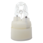 EPCOM INDUSTRIAL SIGNALING X400W – Estrobo de reemplazo / Color claro / Conector AMP / Diseño compacto