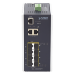 PLANET IGS-10080MFT – Switch Industrial Administrable L2+ / 8 Puertos SFP 1G / 2 Puertos TP Gigabit / 2 Puertos SFP 2.5G / -40 a 75°C / IP30