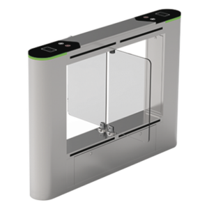 ZKTECO SBTL6200 - Barrera Peatonal Central / Acero SUS304 / Aleta de Acrílico Personalizables / 110 V / Exterior Protegido / Carril 63.5 Cm / 6 pares de Infrarrojos de Seguridad / Indicador Led / 2 millones de Ciclos / No cuenta con Lectores y Panel
