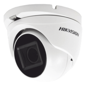 HIKVISION DS-2CE79U1T-IT3ZF – Eyeball TURBOHD 4K / 8.29 MP / Lente Mot. 2.7-13.5 mm / IR EXIR 60 m / IP67 / dWDR / TVI-AHD-CVI-CVBS / 9-15 VDC / -40°C a 60°C / 4.4 x 4.1 x 4.3 in / 1.28 lb