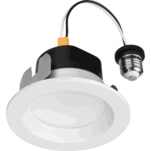 LUTRON RADIORA 3 RRLRD6WHTW – Lampara Encastrable Retrofit Lumaris / 6 in (152 mm) / 800 Lúmenes / Blanco Ajustable (TW) / 8.5 W / 120 V / Incluye Cable Adaptador E26