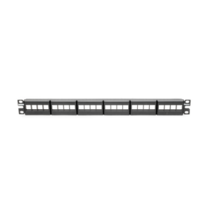 PANDUIT NKFP24Y – Panel de Parcheo Modular / 24 Puertos / 1UR / Acero Inoxidable / 19' EIA / 1.72' Altura