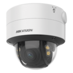 HIKVISION DS-2CD2747G2T-LZS(C) – Cámara Domo IP / 4 Megapixel / ColorVu 24/7 / Lente 2.8-12 mm / Luz Blanca 40 m (131.2 ft) / WDR 130 dB / AcuSense / IP67 / IK10