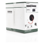 GENESIS 4307-1104/1000 – Cable para Sistemas Contra Incendio / 4x18 AWG / 305 m (1000 ft) / Riser / FPLR-CL3R / Resistente al Fuego / Rojo