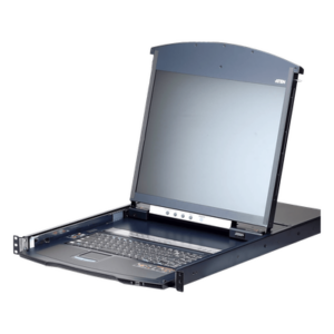 ATEN KL1116VN – Consola KVM over IP / 16 Puertos / Pantalla LCD 19" / Dual Rail / Dual NIC / Cat5e/6 / Acceso Remoto