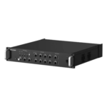 HIKVISION DS-QAZ1A500G1-VB2 – Amplificador de Red / 2 Zonas 250W / Salida 100V/70V / Bluetooth 5.0 / Entrada de Alarma / Control por Software