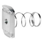 CHAROFIL CH-TCA-R-6 – Tuerca con Resorte / 1/4 Pulgadas / Acero Inoxidable 304 / Ajuste Preciso / Resistente a Corrosión