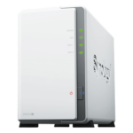 SYNOLOGY DS223J – NAS de 2 Bahías / CPU 4 Núcleos 1.7 GHz / 1 GB DDR4 / LAN 1GbE / USB 3.2 Gen 1 / RAID 0, 1, JBOD, SHR