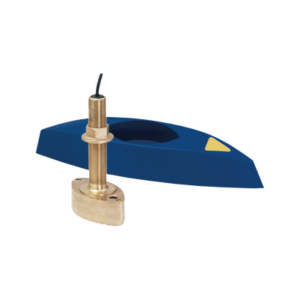SIMRAD 000-13946-001 – Transductor Thru-Hull / Bronce / Diseño Compacto / Desviador de Agua Aerada / Retornos de Eco Sólidos
