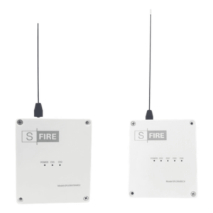 SFIRE SFLORAKIT4 – Kit Transmisor-Receptor Inalámbrico / Alcance 2500 m (8202 ft) / Frecuencia 433.92 MHz / 4 Salidas de Relé / Contacto Seco / -20°C a +80°C