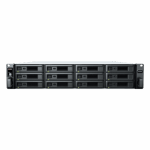 SYNOLOGY RX1222SAS – Unidad de Expansión / 12 Bahías SAS/SATA / 3.5" o 2.5" / Diseño Redundante / Chasis Rack 2U / SAS In/Out
