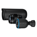 UBIQUITI UVC-AI-DSLR-LD – Cámara IP AI DSLR / 4K 8MP 30 fps / Sensor 4/3' 10MP / Lente 45 mm / Ángulo 21.6° / PoE+ 17.77 W / IPX5