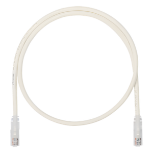 PANDUIT UTP6AX7 – Cable de Parcheo UTP / Cat6A / 24 AWG / CM / 2.13 m (7 ft) / Blanco