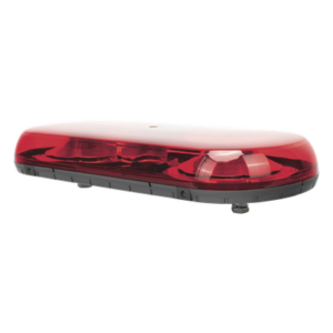 EPCOM INDUSTRIAL SIGNALING X606-R – Mini Barra de Luces / 18 LED Gen III / 36W / 12-24 VCC / 40cm x 20cm x 6.3cm (15.7 x 7.9 x 2.5 in) / Montaje Permanente / Rojo