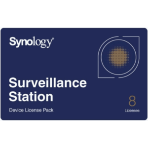 SYNOLOGY CLP8-E – Licencias de Dispositivos de Vigilancia / Paquete de 8 Licencias / Gestión Centralizada CMS / Migración Entre Dispositivos / Compatibilidad Multi-Dispositivo