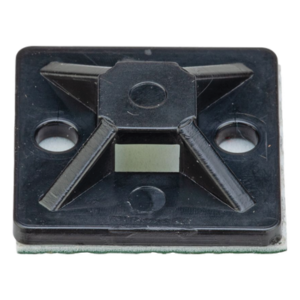 PANDUIT SMP16A-C0 – Montaje Adhesivo para Bridas / 4 Vías / 25 x 25 mm (0.98 x 0.98 in) / Nylon 6.6 V-2 / Interior y Exterior / Paquete 100 pz