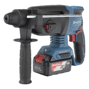 DONGCHENG DCZ-C0424-EM – Martillo Perforador Inalámbrico / SDS-PLUS / 20V / Brushless / 2.7 J / 4500 IPM / 2 Baterías 4.0 Ah / 3.2 kg