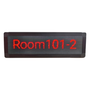 FANVIL CMD-01 – Pantalla LED de Pasillo / Doble Cara / Matriz 128×32 / Indicadores RGB / PoE / SIP / Montaje en Pared