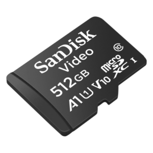 SANDISK SDSDQAS5512GBP – Memoria microSD / 512GB / Alta Resistencia / Clase 10 / -25°C a 85°C / 50MB/s escritura / 256 TBW